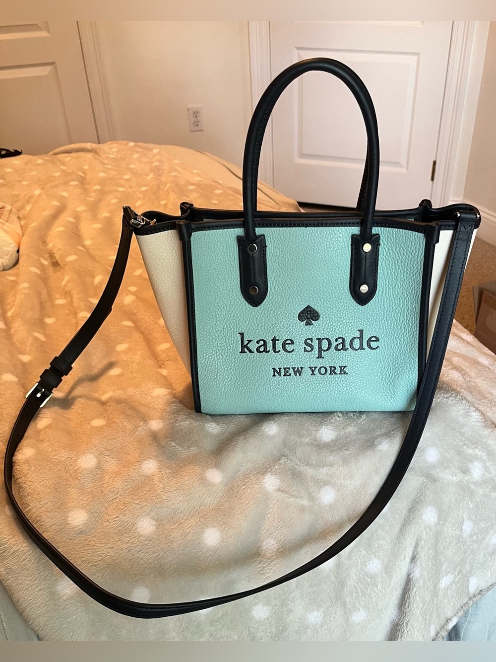 Kate Spade Ella Tote Bag with Crossbody Strap
